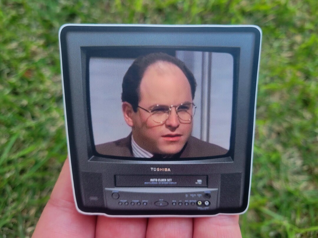George Costanza Sticker / Seinfeld Vinyl Decal (3