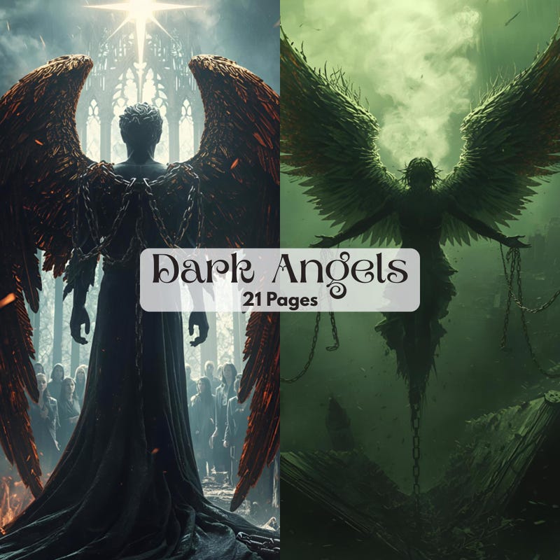 Gothic Angel Dtf - Etsy