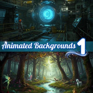 Unique Animated Backgrounds Animated Videos Loop videos twitch animated overlays, 3d animations, screensavers animated wallpaper