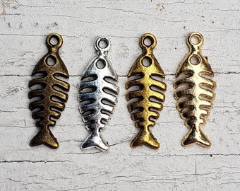 Vintage Style Bronze Tone Brass Goldfish Pendant Charm Jewelry Finding 10PCS Vintage Style Bronze Tone Brass Goldfish Pendant Charm Jewelry Finding 10PCS