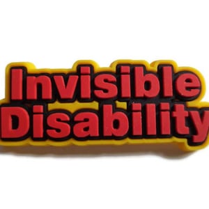 Insignia de pin de discapacidad invisible