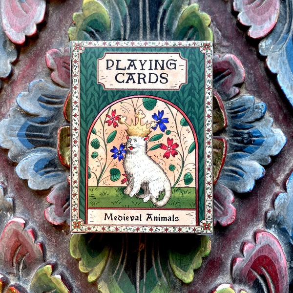 Medieval Animal Playing Cards
