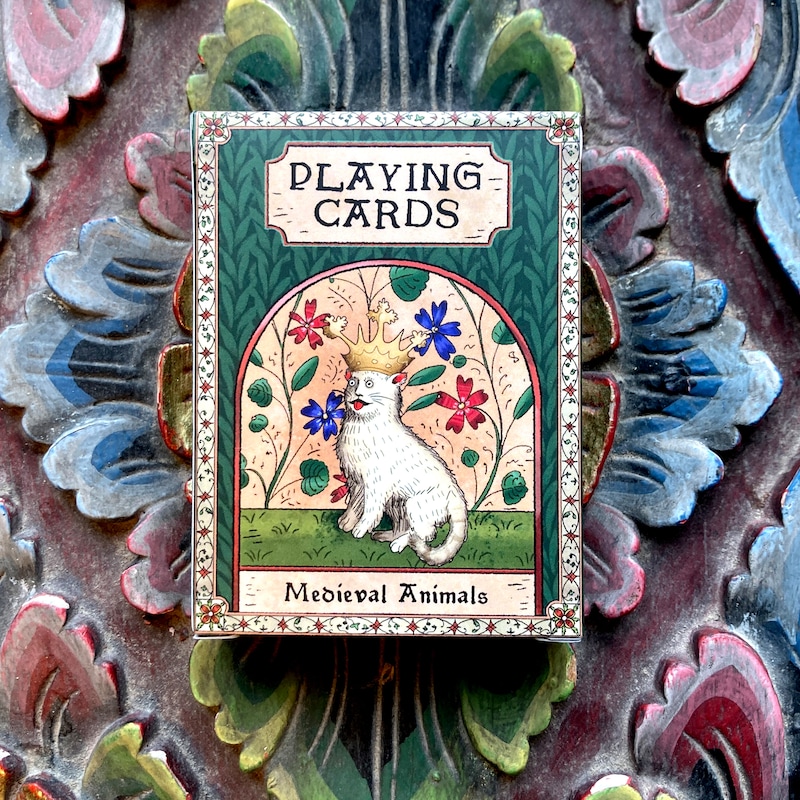 Medieval Animal Playing Cards
