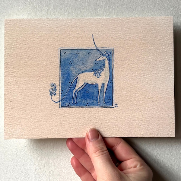 Unicorn - A6/A5 Print