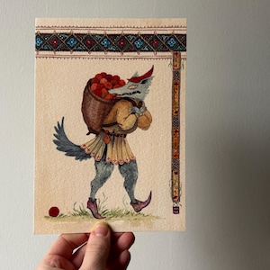 The Gatherer - A6/A5/A4-afdruk