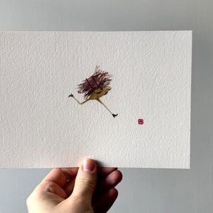 Grenouille qui court - Impression A5/A6