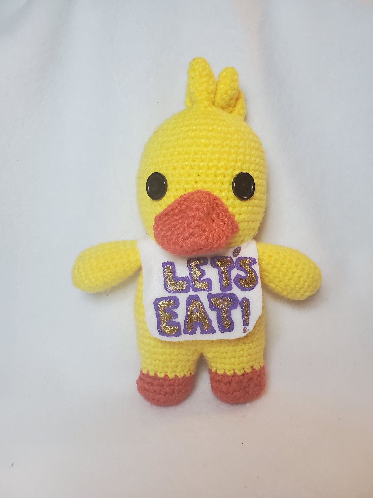 Crochet Chica Plush Toy Five Nights at Freddy's: Security 