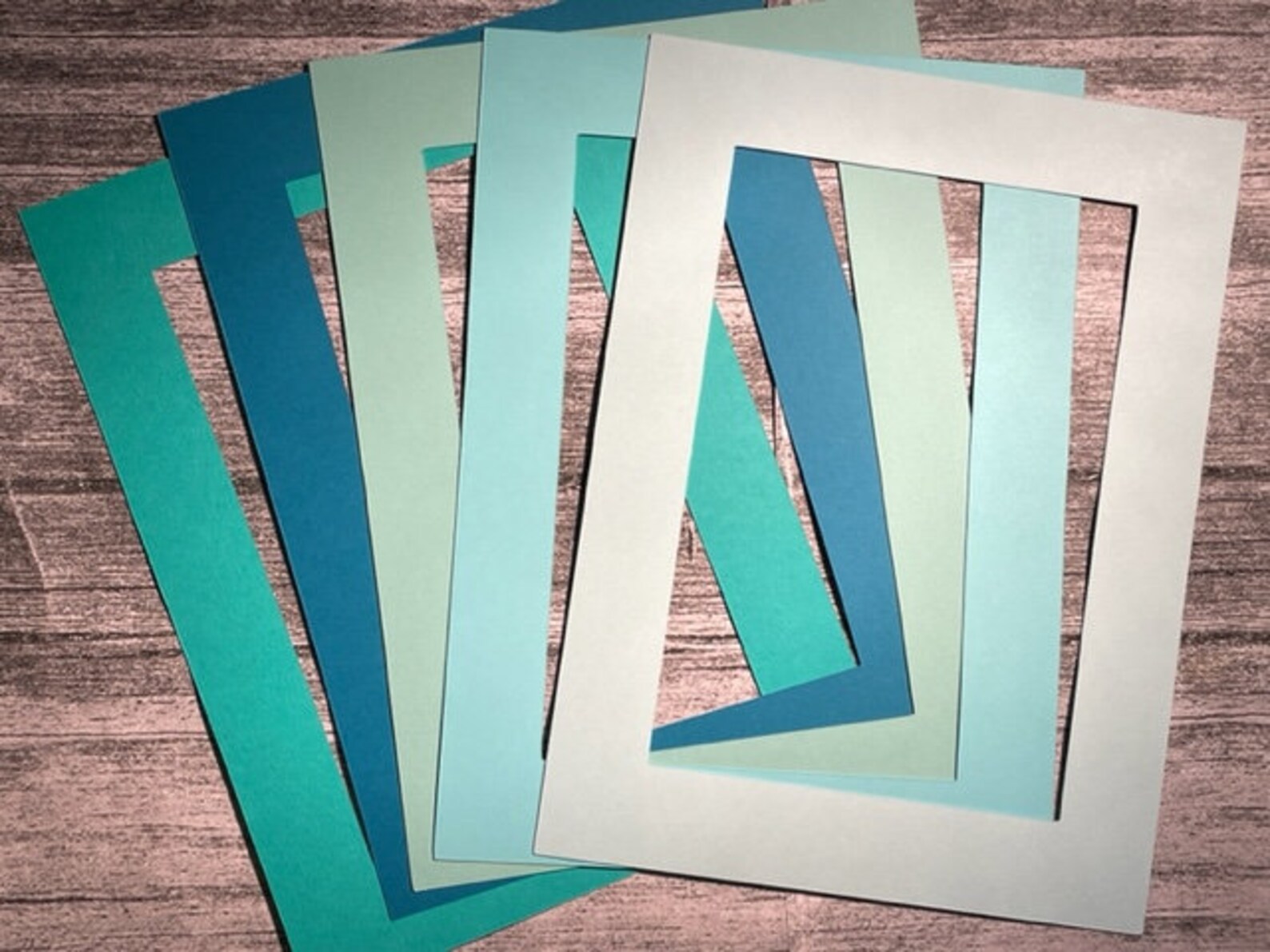 Paper Die Cut Frames Scrapbook Supplies Card Making Paper Etsy