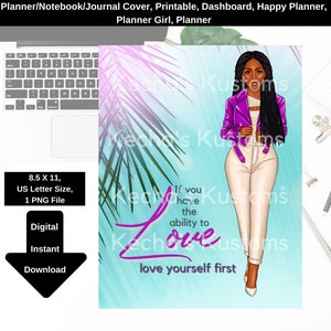 Planner Cover, Printable, Planner Girl, Planner, Girl Boss, Boss Lady, Stationery, Planner Cover, Dashboard, Happy Planner, Notebook,Journal