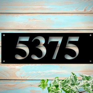 Metal House Numbers, Address Sign, House Number Plaque, Metal Address Numbers, Address Plaque, Front Porch Decor, Porch Signs, Metal Signs