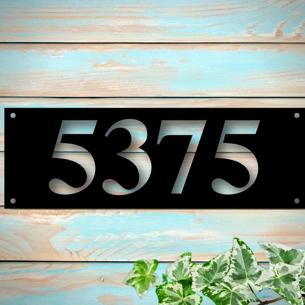 Metal House Numbers, Address Sign, House Number Plaque, Metal Address Numbers, Address Plaque, Front Porch Decor, Porch Signs, Metal Signs