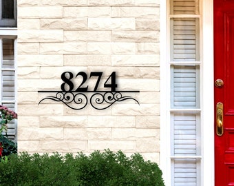 Custom Metal Address Sign, Address Numbers for House, Address Plaque, House Number Plaque Metal Address Numbers Address Plaque House Numbers