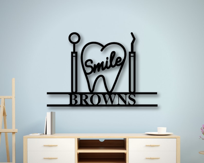 Dentist Gift Dental Office Wall Decor Dental Office Sign Etsy