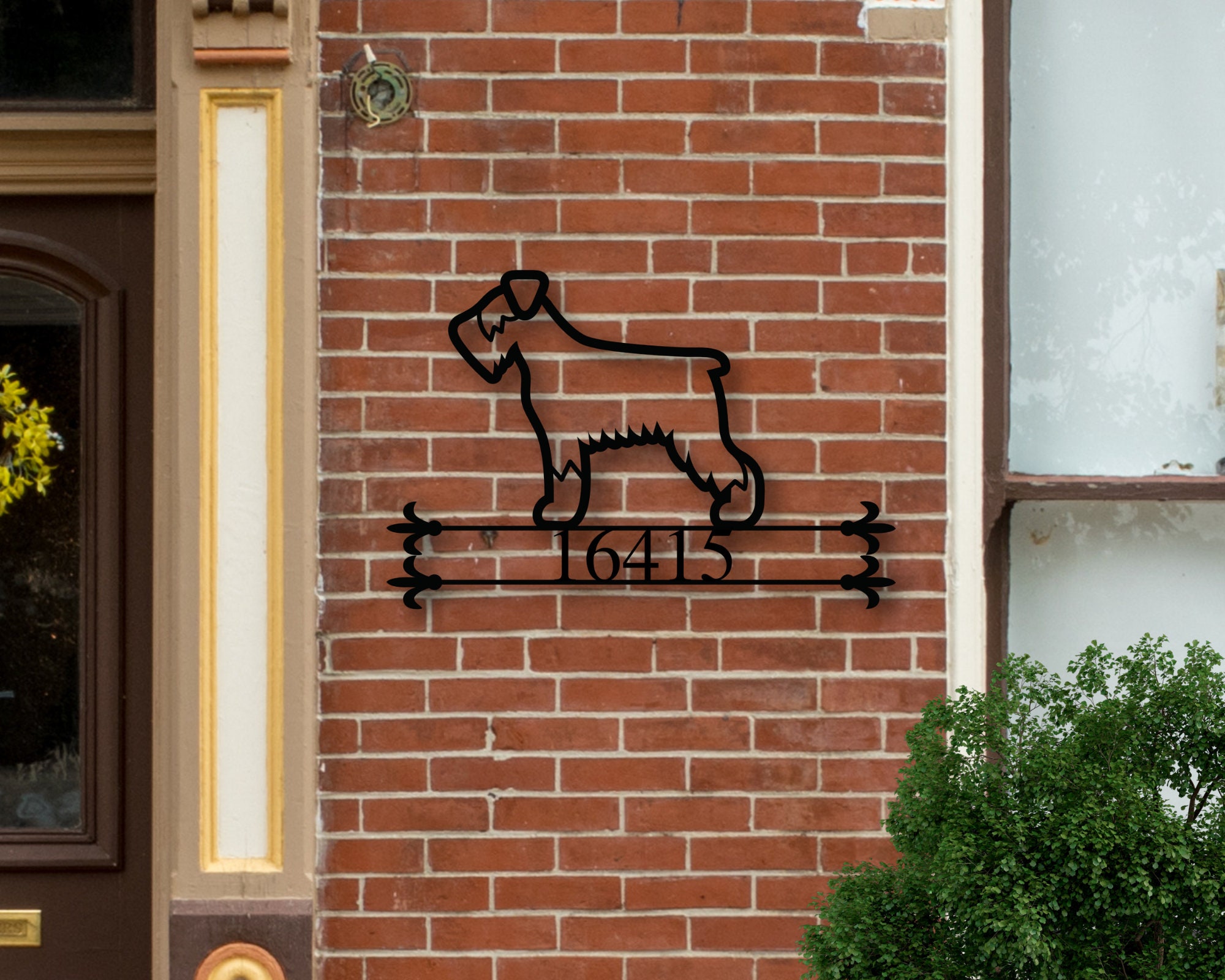 Personalized Dog Metal Sign - Family Name with up to 4 Dogs - Backyard Bar & Grill - 856IAJ main image 1