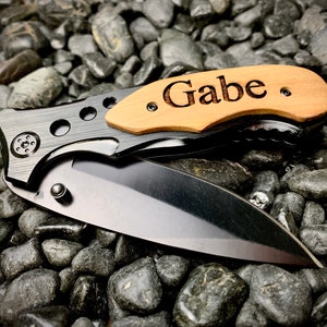 Engraved Pocket Knife, Personalized Pocket Knife, Knife, Gift for him, Gift for dad, Custom Knife, Personalized knife, Groomsman Gift