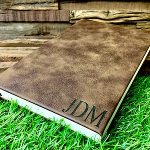 Engraved Leather Journal, Journal Personalized Leather, Journal for Men, Custom Leather Journal, Personalized Notebook, Personalized Journal