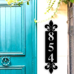 House Number Plaque, Address Plaque, House Number, Metal Address Sign, Address Sign, Porch Sign, House Number Sign, Front Porch Decor Sign