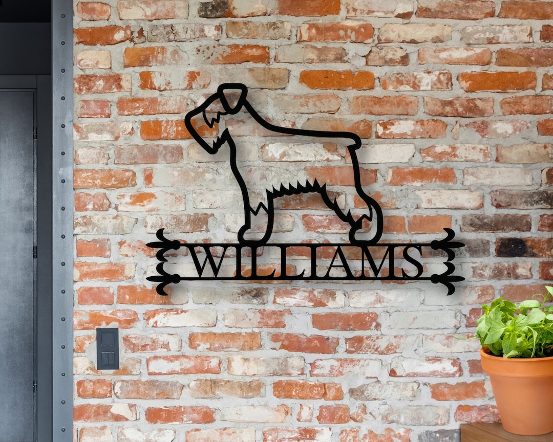 Personalized Dog Metal Sign - Family Name with up to 4 Dogs - Backyard Bar & Grill - 856IAJ main image 0