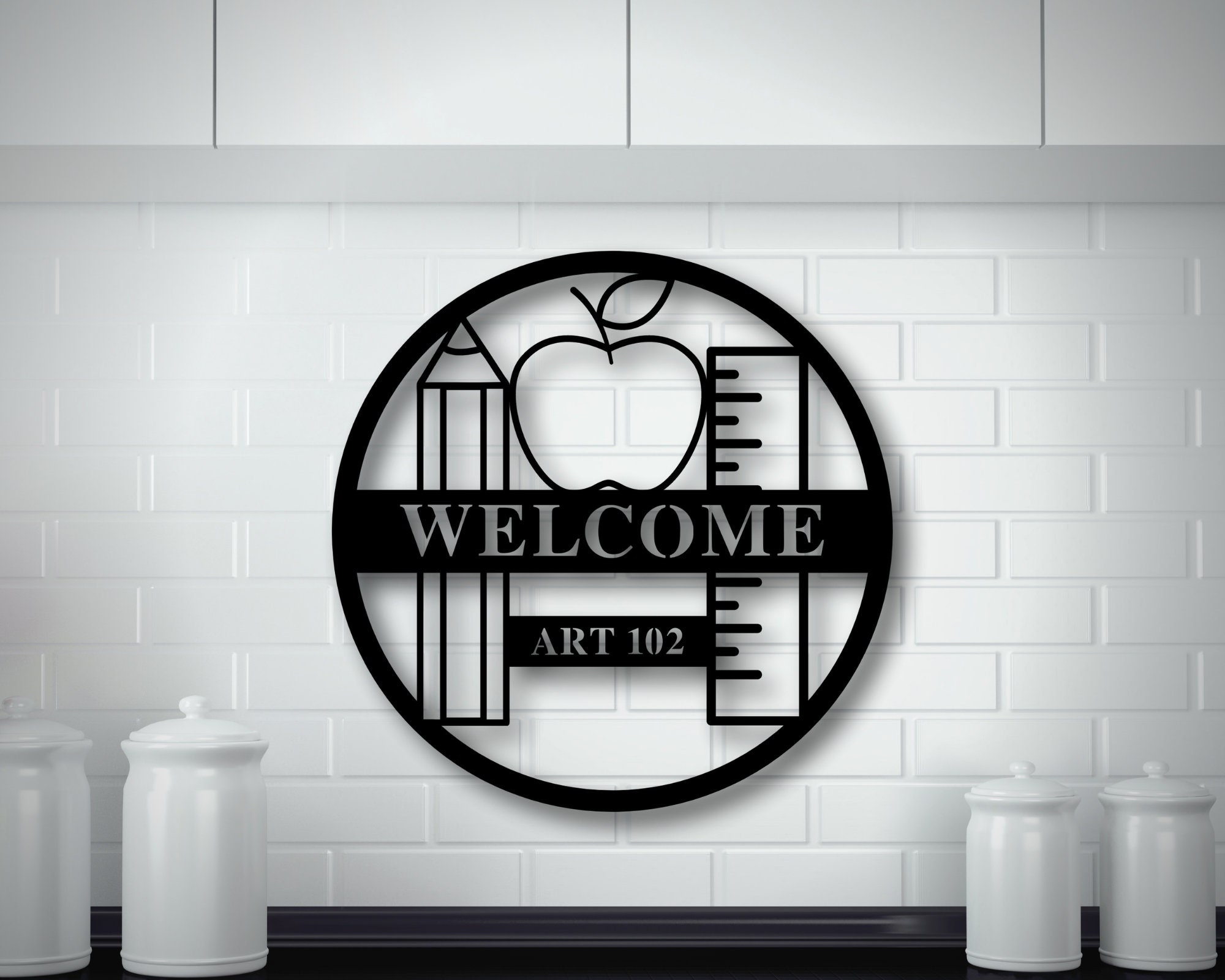 Personalized Teacher Sign for Classroom Teacher Gifts With | Etsy
