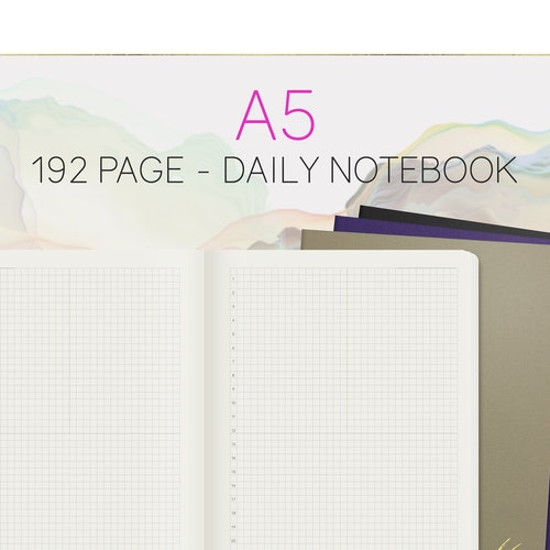 A5 Notebook (192 pages) - 52gsm Tomoe River Paper