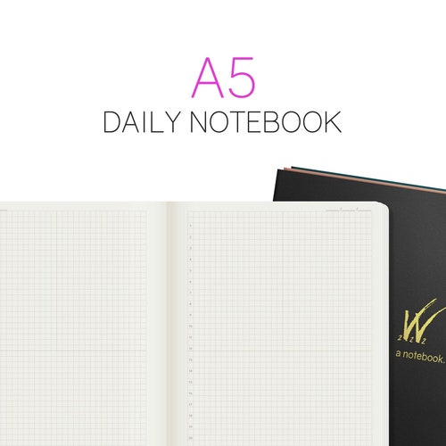 A5 Notebook (368 pages) - 52gsm Tomoe River Paper