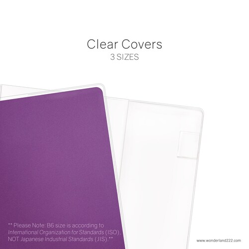 Vinyl Clear Notebook / Planner Cover Etsy