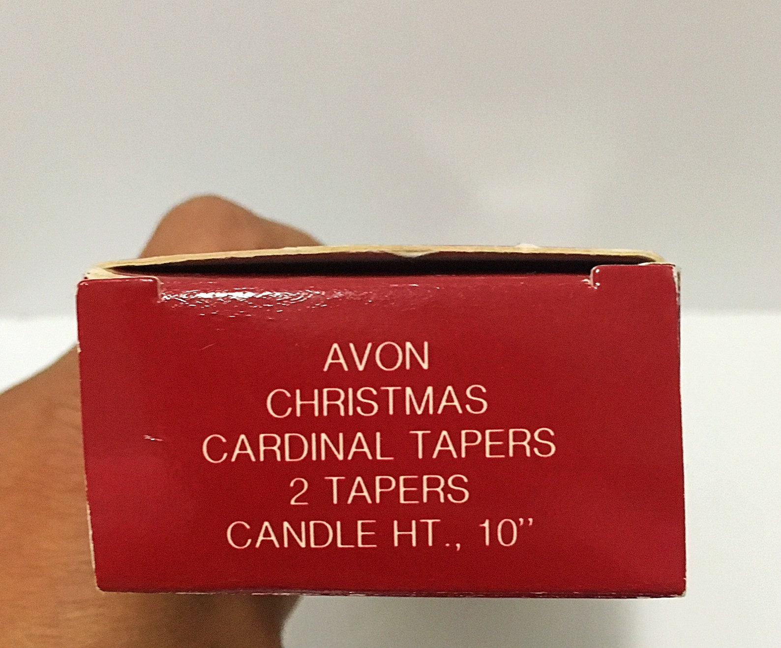 Vintage Avon Cardinal Taper Candles NEW 10 Birds Christmas Etsy