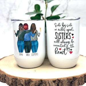 Bester Freund Becher | Personalisierte Geschenke | Individueller Becher | Bester Freund Geschenke | Wein Becher | Best Friends Weinbecher | Wein-Gläser