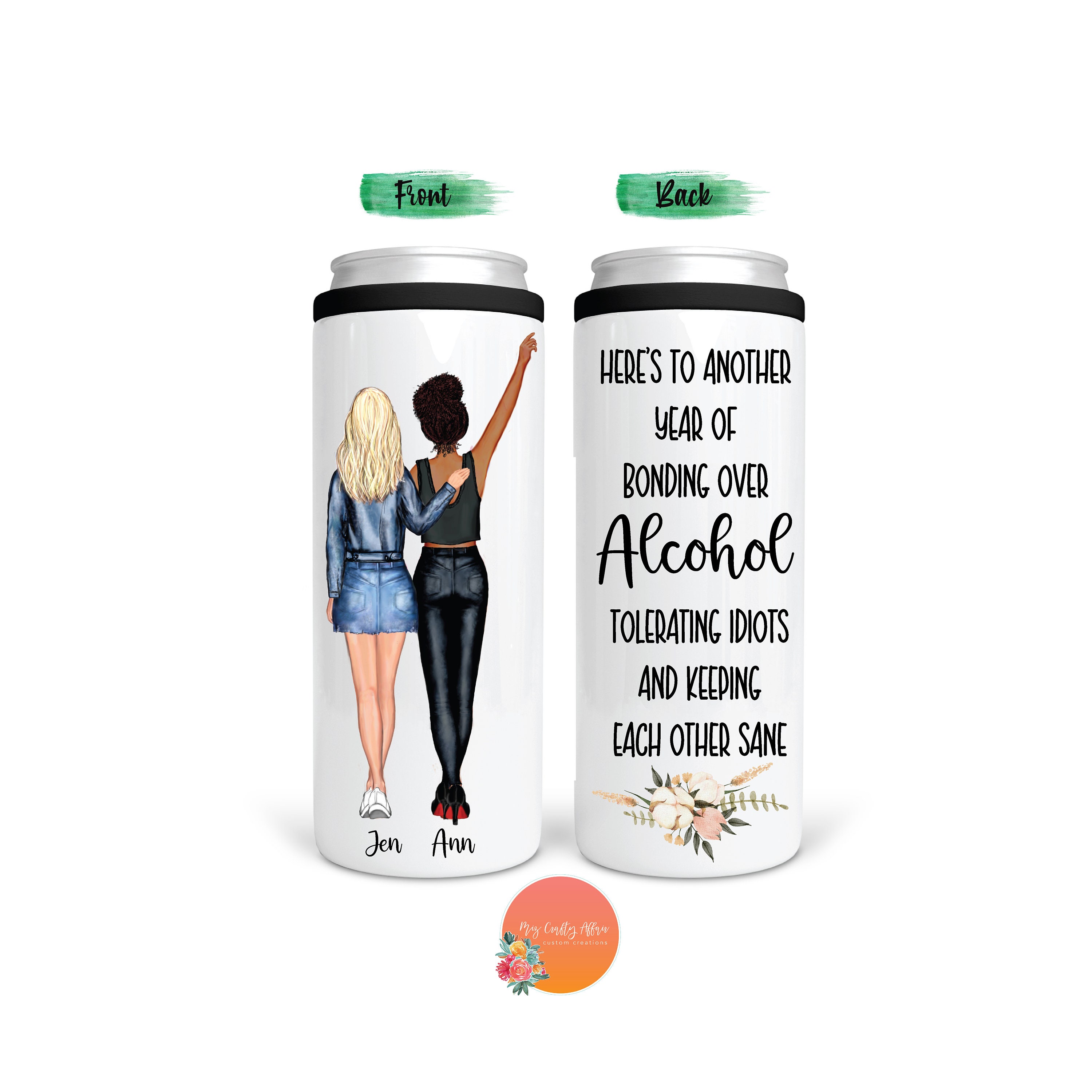 BrüMate Hopsulator Slim  Personalized Skinny Can Coolers - The