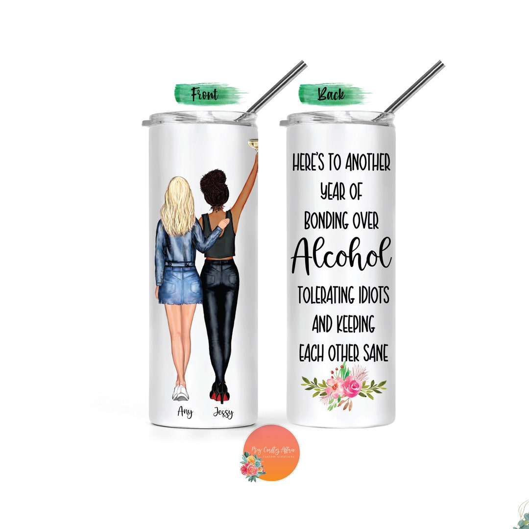 Best Friend Tumbler Personalized Best Friend Gift Custom Friends
