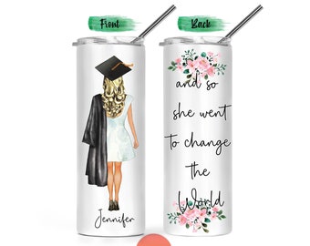 Graduation Tumbler | Personalized Graduation Tumbler |  Graduation Gifts | College Graduation | Graduation 2023 | Class of 2023 | Grad Gift