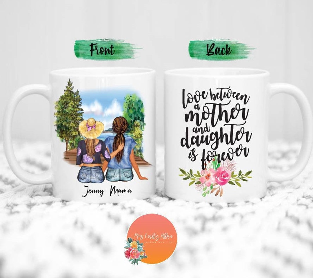 Love Between Mother and Daughter is Forever Personalized Mom Etsy 日本