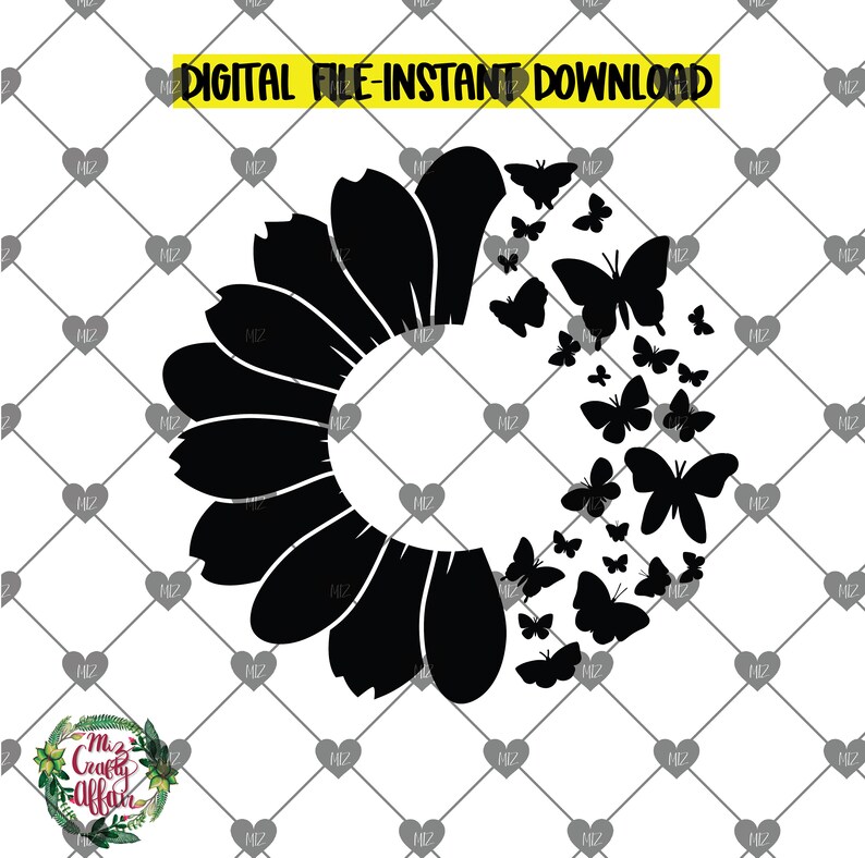 Free Free 63 Sunflower Butterfly Starbucks Svg SVG PNG EPS DXF File