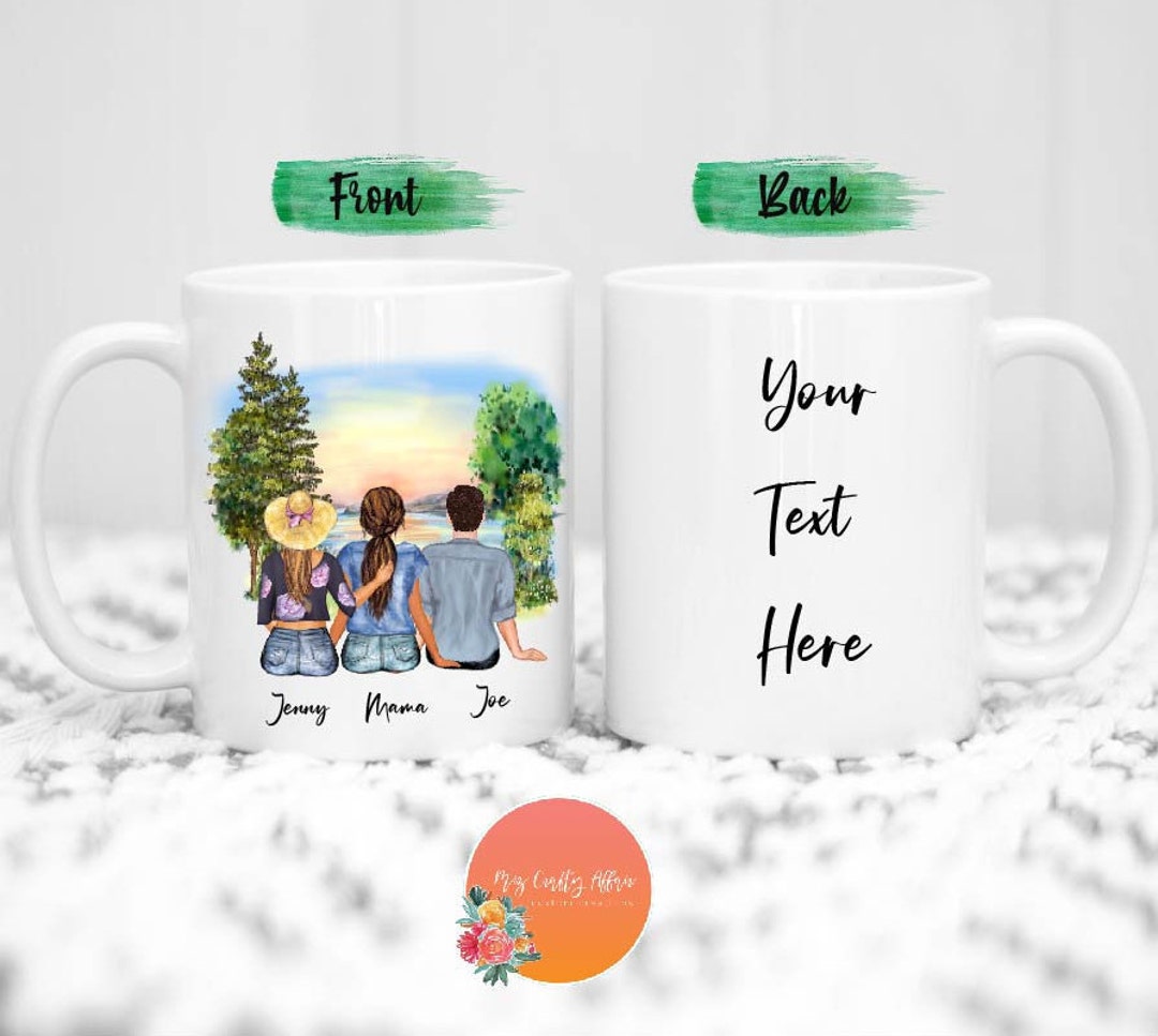 Personalized Mom Daughter Mug Personalized Gifts for Mom Custom Mom Mug ...
