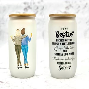 To my Bestie Tumbler | Best Friend Tumbler | Personalized Gifts | Best Friend Gifts | Custom Tumbler for Best Friend | To my Sister