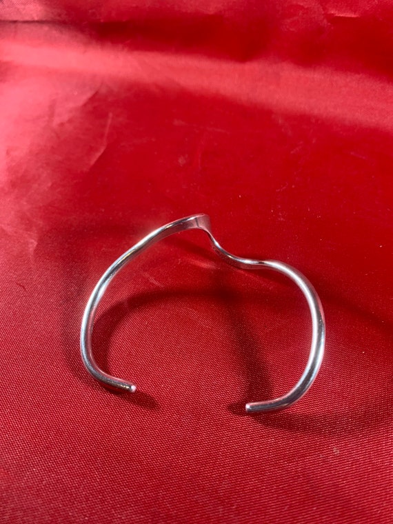 Sleek Sexy Sterling Silver Cuff Excellent Like Ne… - image 4