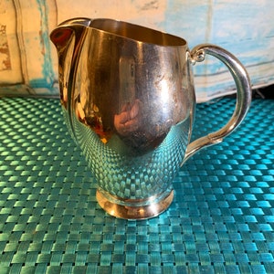 Antique 1847 Rogers Bros Silver Plated Coffee Creamer Pitcher