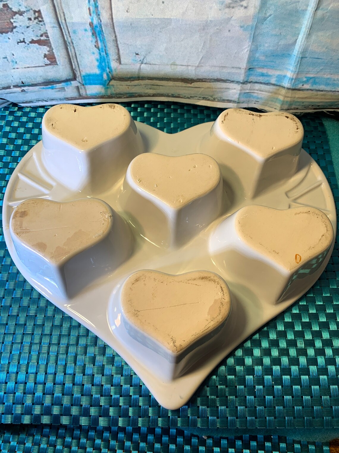 Heart Shaped Muffins Ceramic Stoneware Muffin Baking Dish in Etsy