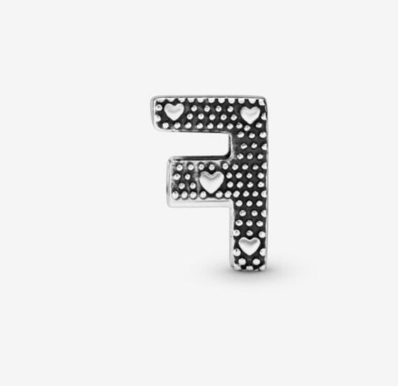 Pandora Letra F Alfabeto Charm NUEVO 798454 de Encanto Aut ntico