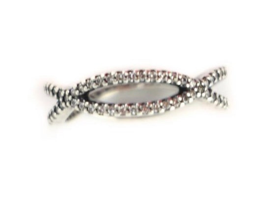 Pandora Crossing Paths Ring NEW with Cubic Zirconia in Sterling Silver 190930