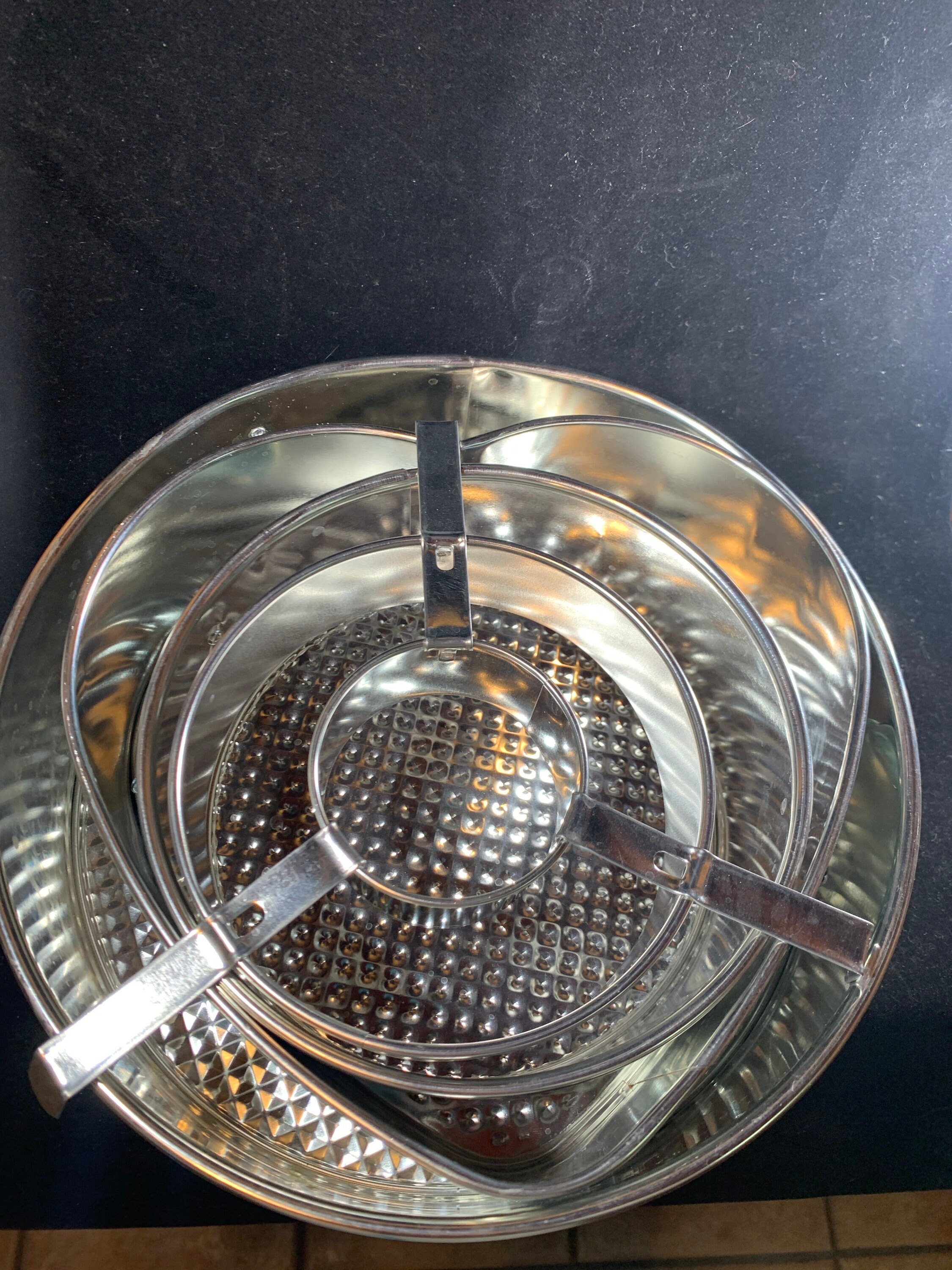 Three Piece Springform Baking Pan Set Round and Heart Shaped Etsy