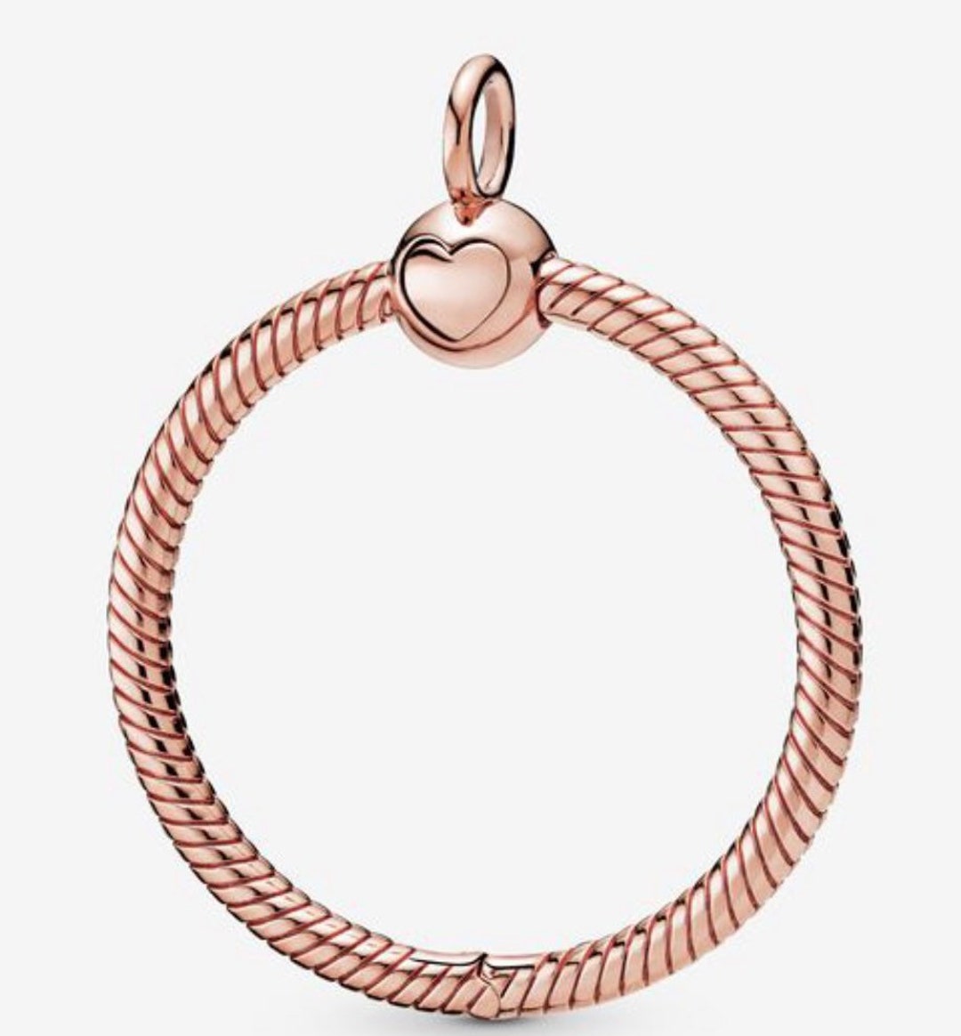 Classic Monogram Bracelet in Rose Gold Plating by oNecklace