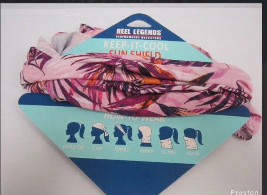 Reel Legends Keep It Cool Sunshield Mask Scarf Shawl Multi Use NEW With  Tags -  Canada