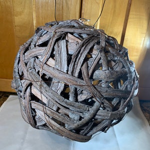 One of a Kind Hand Made Grapevine Night Light Accent Light Unique Lighting