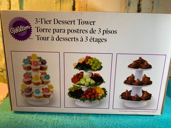 Wilton 3 Tier Dessert or Treat Tower NEW in Original Box! - Etsy