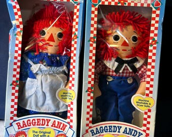 Vintage/ Raggedy Ann/ Raggedy Andy/ Toy Box/ Toy Moving Company