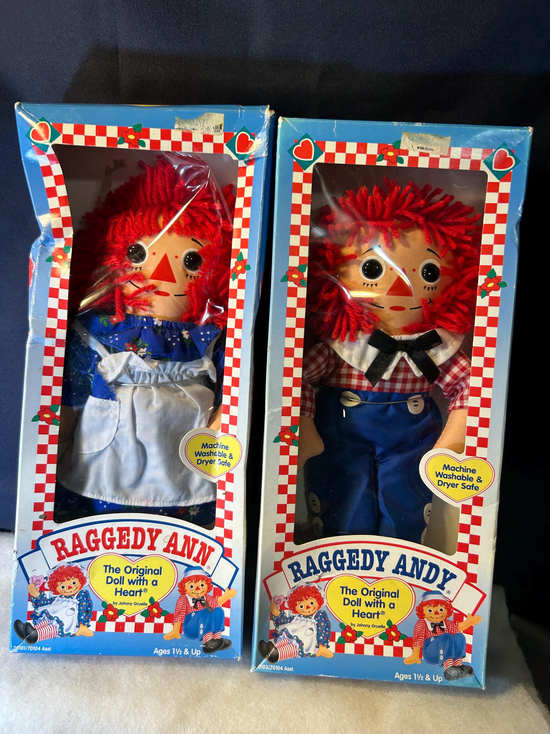 Original Raggedy Ann & Andy Dolls - Etsy Canada