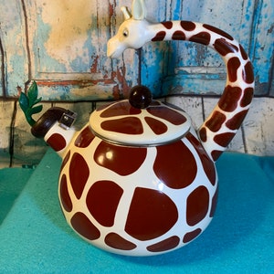 giraffe tea kettle glass electric kettle