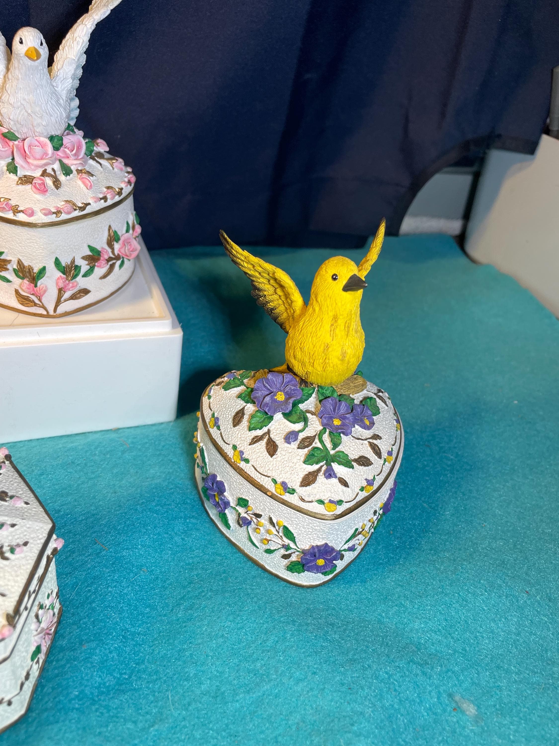 Holsted House Bird Music Trinket Box - Wings of Love - Your Choice
