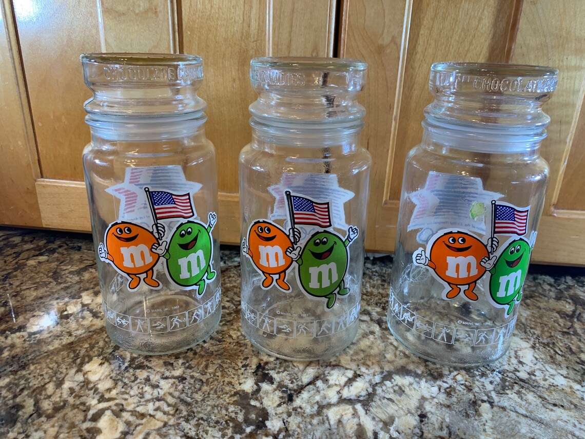 Collectible M&M Vintage Cookie Jars and Candy Jars in Etsy